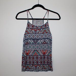 Colorful Batik Patterned Tank Top